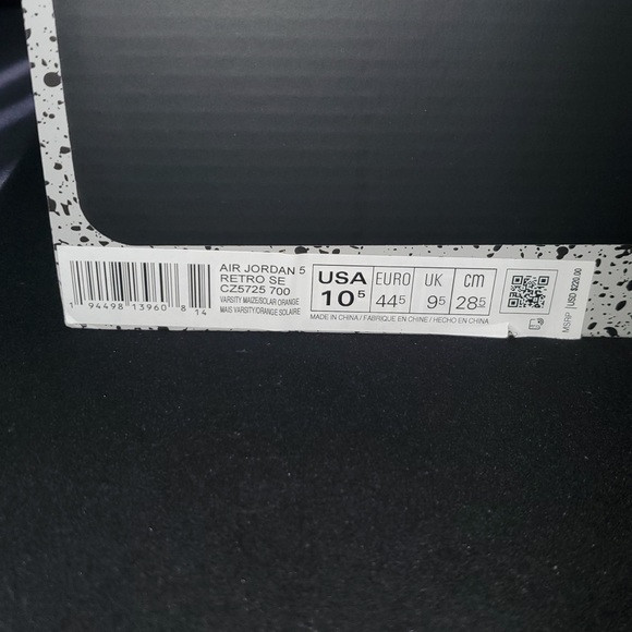 Air Jordan 5’s What The Brand New!!! 10.5 - Picture 3 of 4